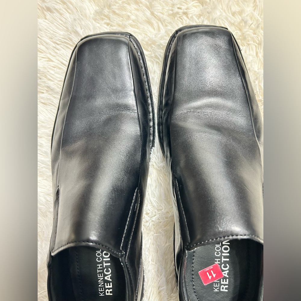 Kenneth Cole Men's Black Leather Loafers size 11m - Picture 8 of 11